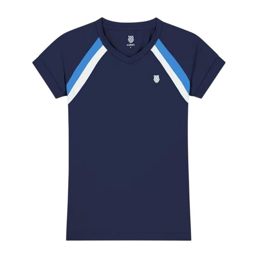 K-Swiss Womens/Ladies Core V Neck / Navy